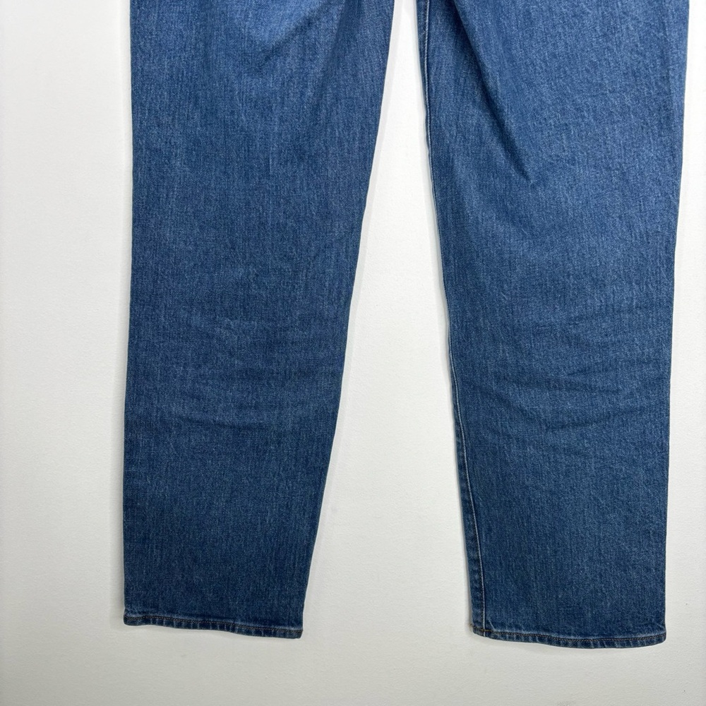Madewell Straight Leg Jeans in Medium Blue - Picture 10 of 14